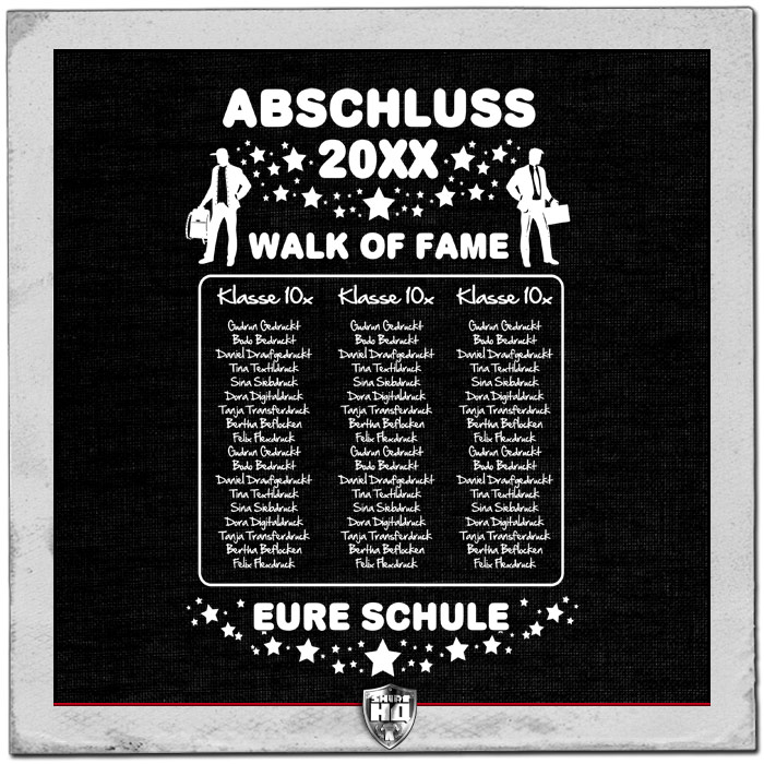 Abschluss T-Shirt Heute Hugo morgen Boss