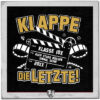 Abschluss T-Shirt Klappe die Letzte