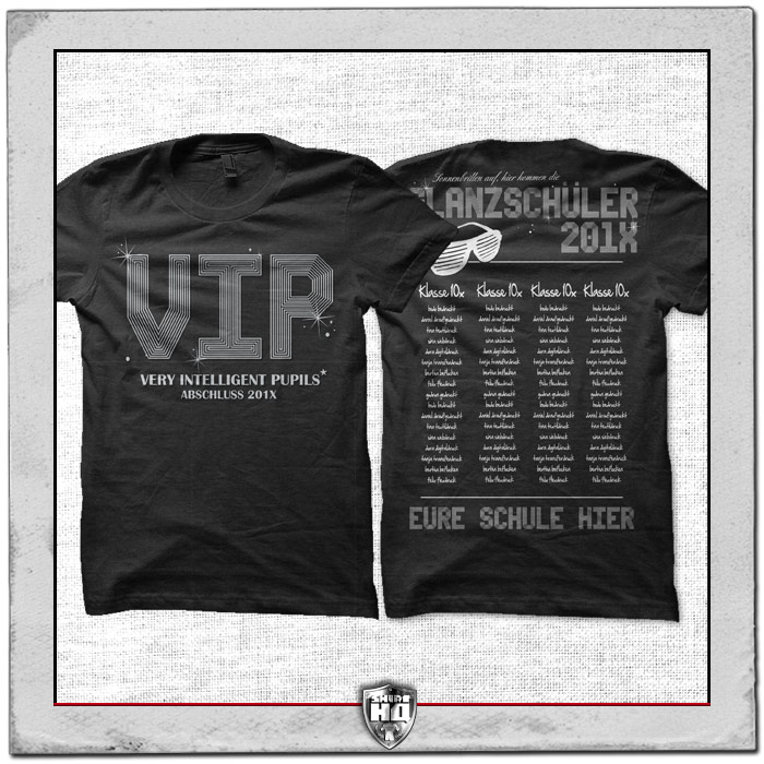 Abschluss T-Shirt VIP
