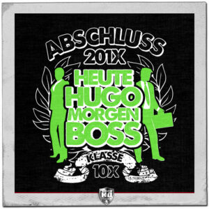Abschluss T-Shirt vom Hugo zum Boss