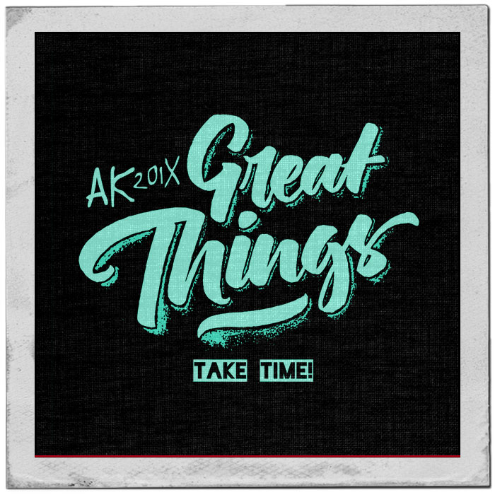 Abschluss Shirts Great things take time