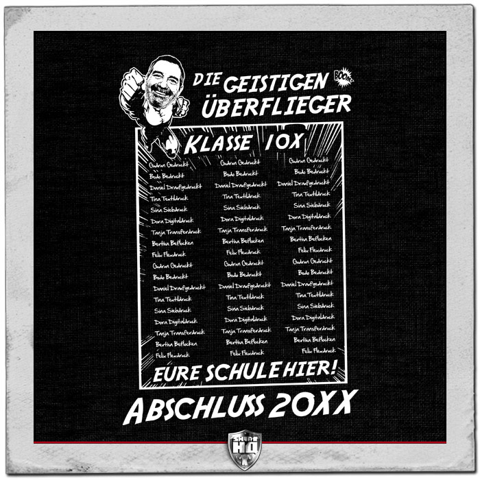 Abschluss Shirt Lehrer schenkte uns die Freiheit