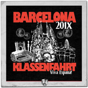 Abschluss T-Shirt Klassenfahrt Barcelona