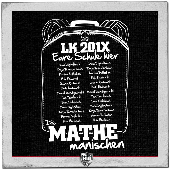 Kurs T-Shirt Mathematik