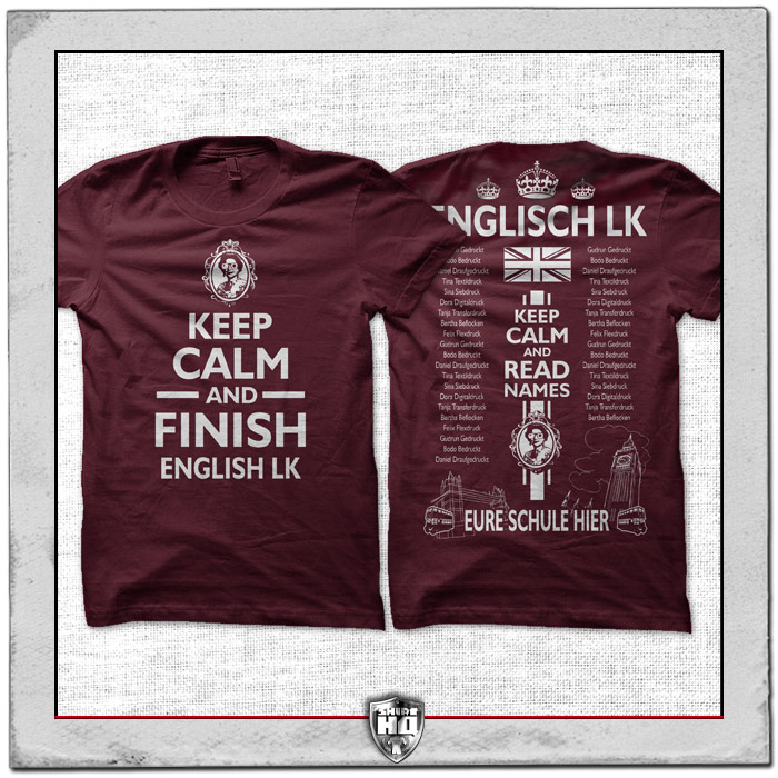 Kurs T-Shirt Englisch