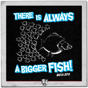 Kurs Abi Shirts Bio Always a bigger Fish