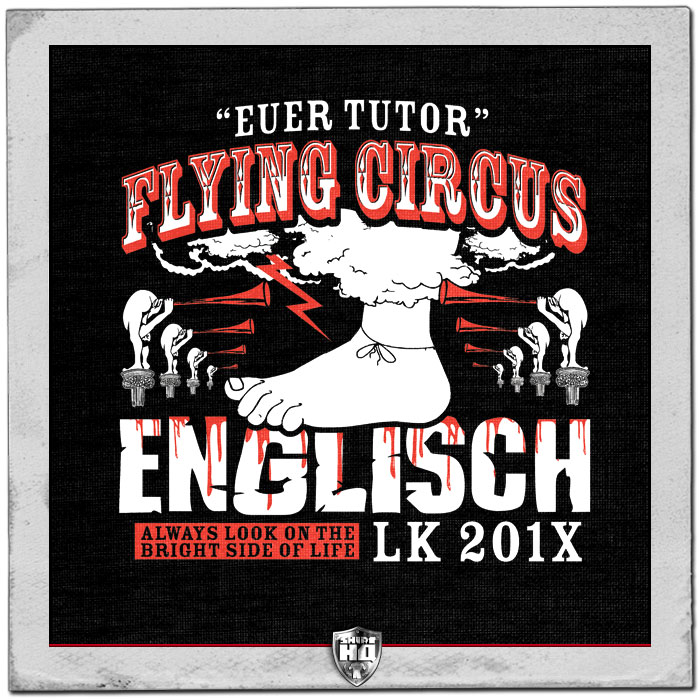 Kurs Abi Shirts Englisch Flying circus