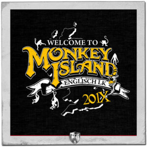 Kurs Abi Shirts Englisch Monkey Island