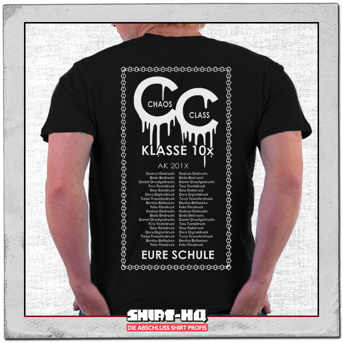 Abschluss Shirt the Chaos Class